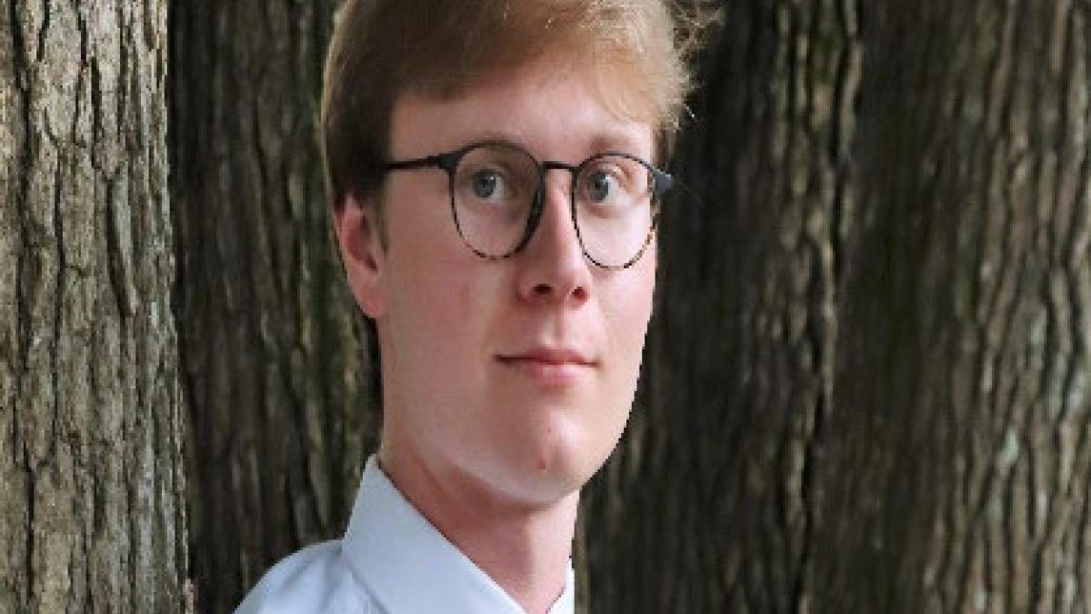 Person wearing glasses