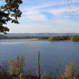 Body of water and trees