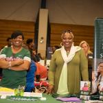 Table at college and career fair