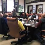 Congressman Bennie Thompson meeting with South Delta